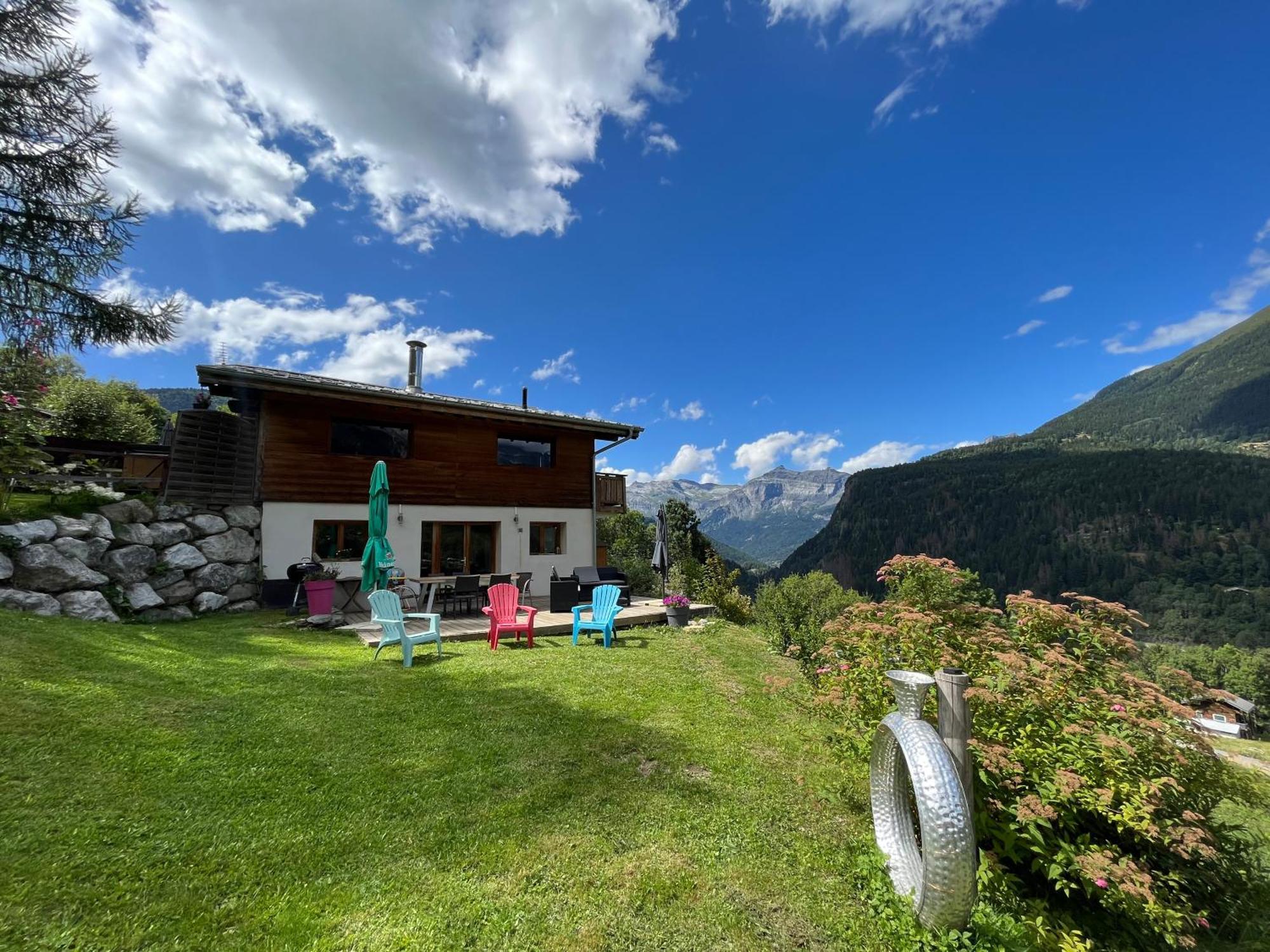 Amazing View Appartement Du Chalet Лез-Уш Экстерьер фото