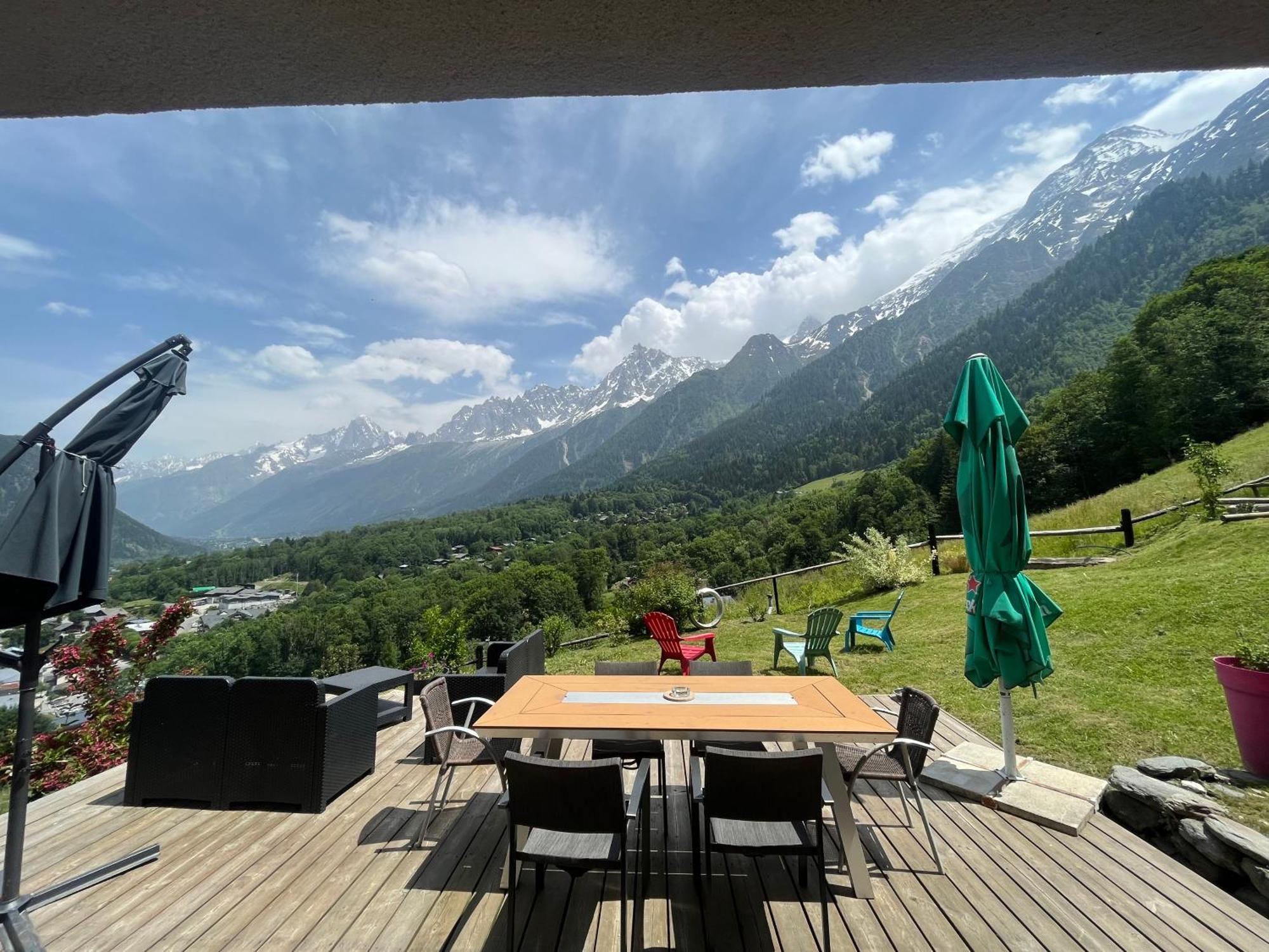 Amazing View Appartement Du Chalet Лез-Уш Экстерьер фото