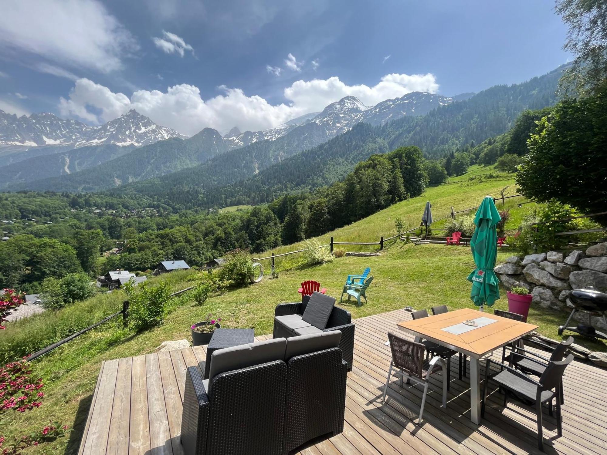 Amazing View Appartement Du Chalet Лез-Уш Экстерьер фото