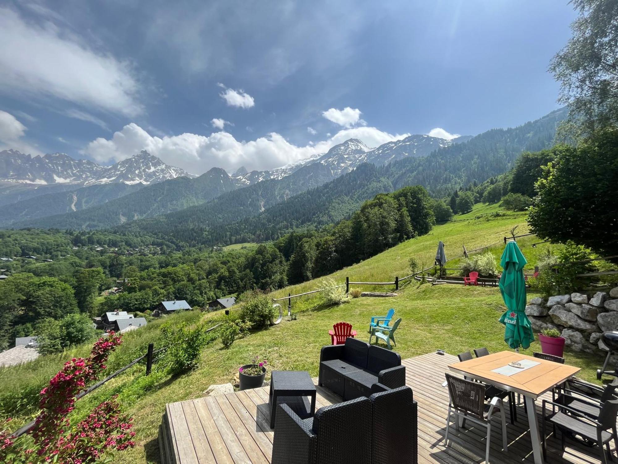 Amazing View Appartement Du Chalet Лез-Уш Экстерьер фото
