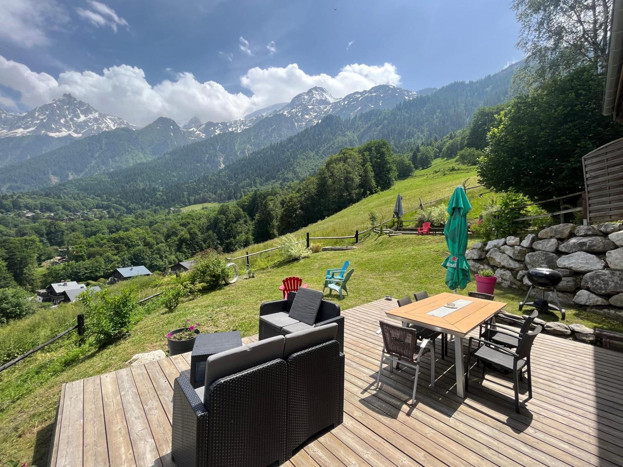 Amazing View Appartement Du Chalet Лез-Уш Экстерьер фото